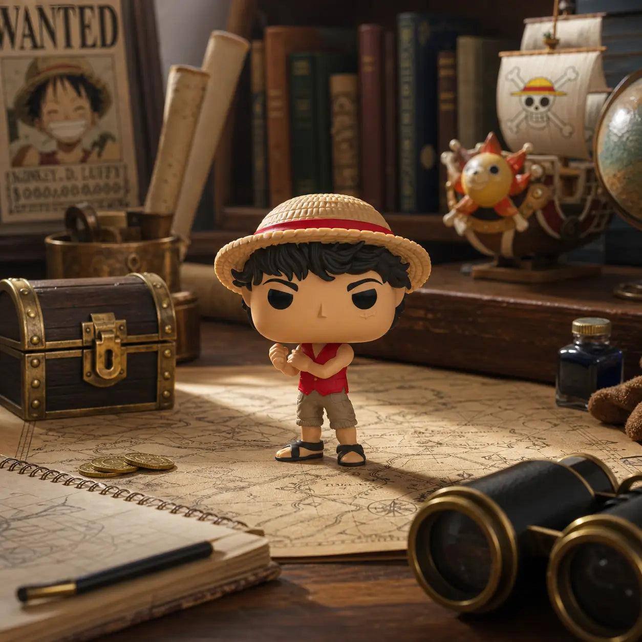 Figurine POP Netflix One Piece Monkey D. Luffy