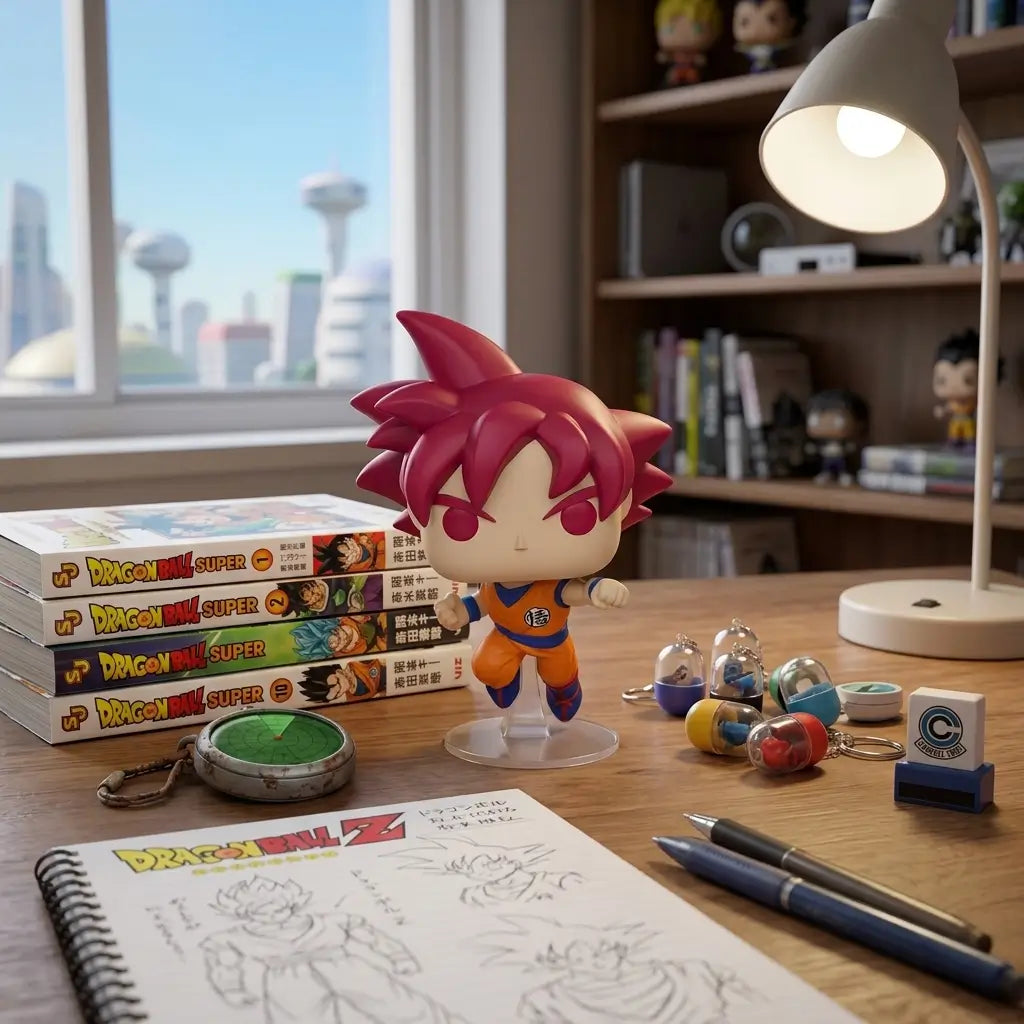 Figurine POP Dragon Ball Super Super Saiyan God Goku