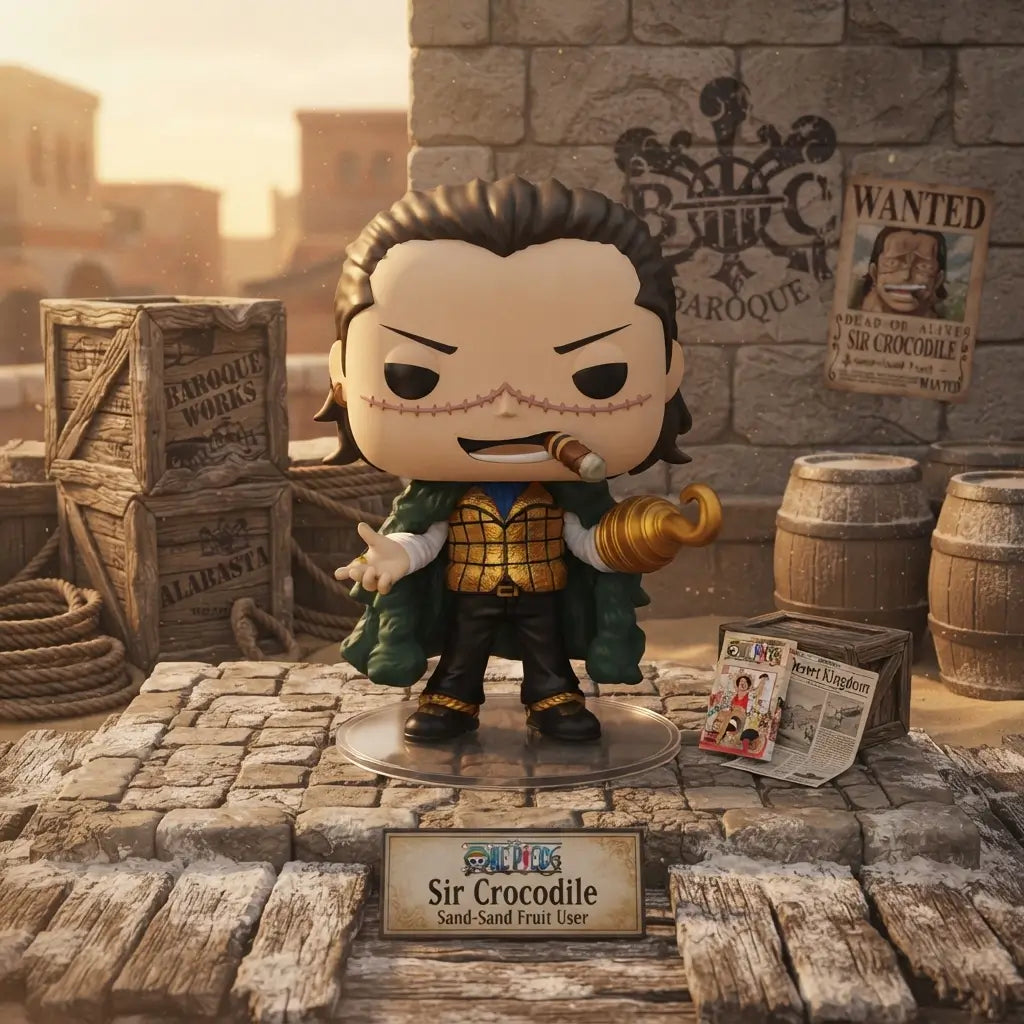 Figurine POP Netflix One Piece - Crocodile