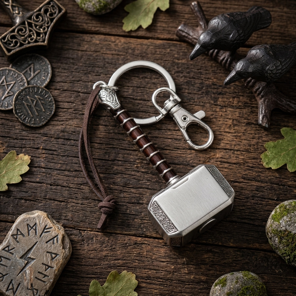 Porte-clés Marvel Marteau de Thor - Un Accessoire Légendaire