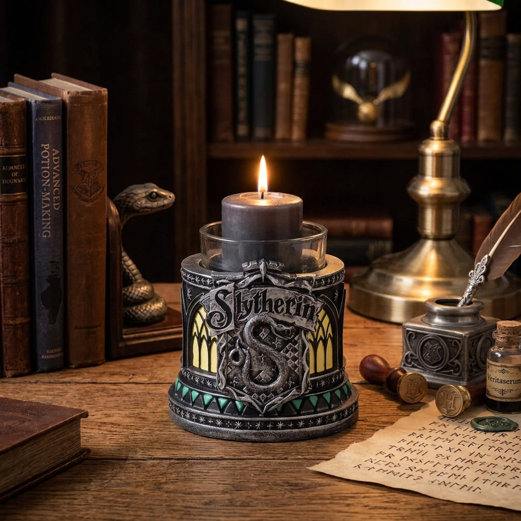 Bougeoir Harry Potter - Serpentard : Éclairez votre univers