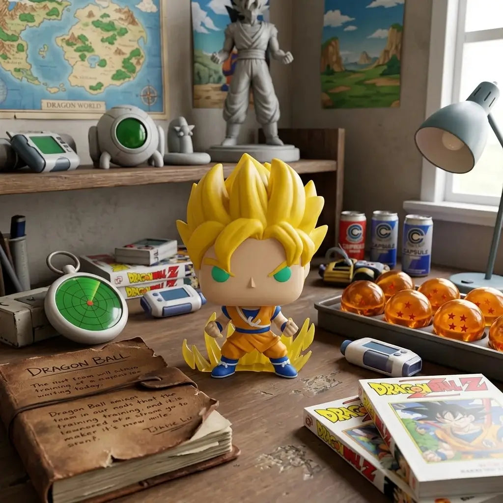 Figurine POP Dragon Ball DAIMA SS Son Goku