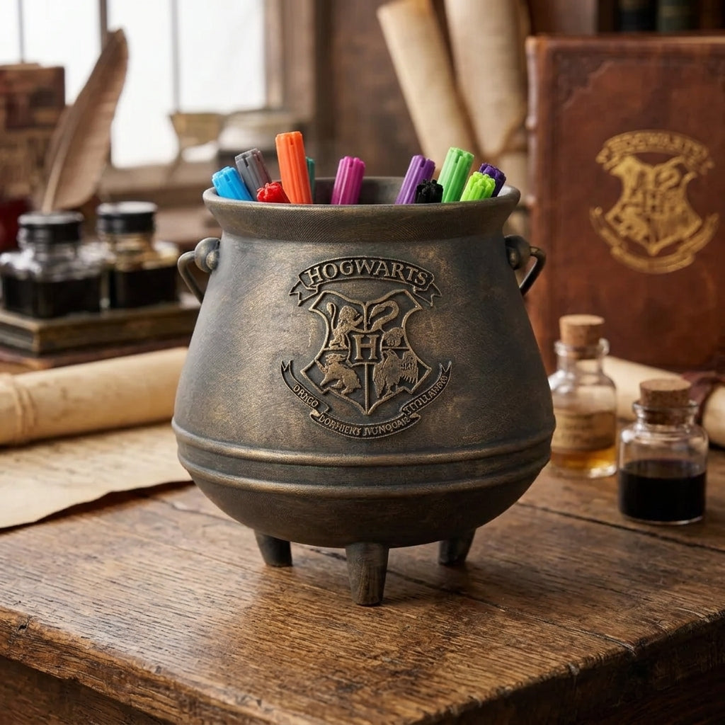 Pot à Crayon Harry Potter - Un Rangement Magique pour Votre Bureau