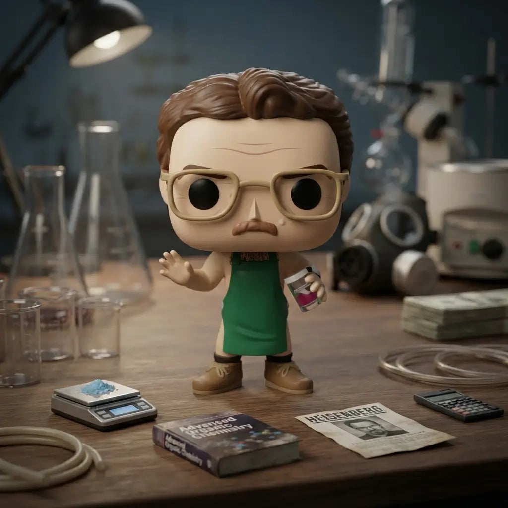 Figurine POP - BREAKING BAD Walt en Tablier