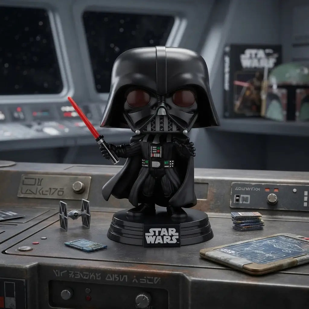 Figurine POP Star Wars Dark Vador en armure