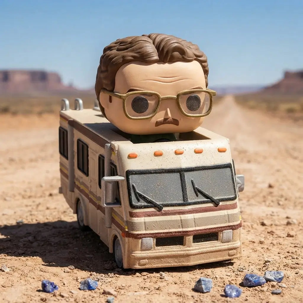 Figurine POP BREAKING BAD Ride Walt avec RV