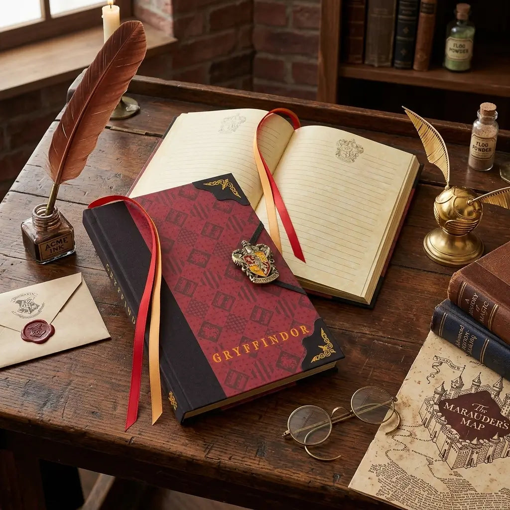 Journal Harry Potter Gryffondor - Votre compagnon d'écriture magique