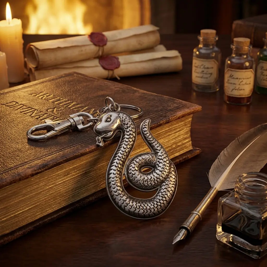 Porte-clés Harry Potter Serpentard - Emportez votre magie partout