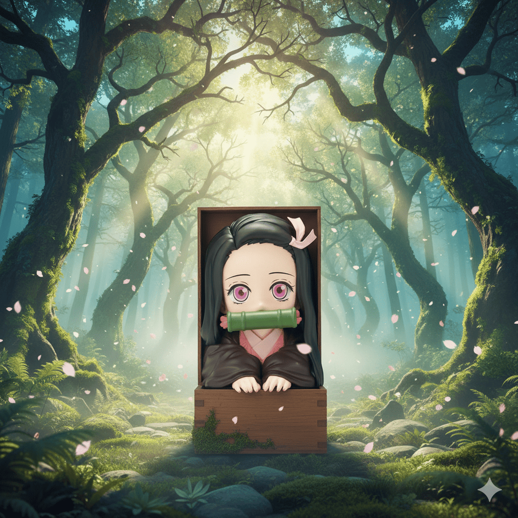 Figurine Demon Slayer Kimetsu no Yaiba Nezuko Kamado Hyokofig