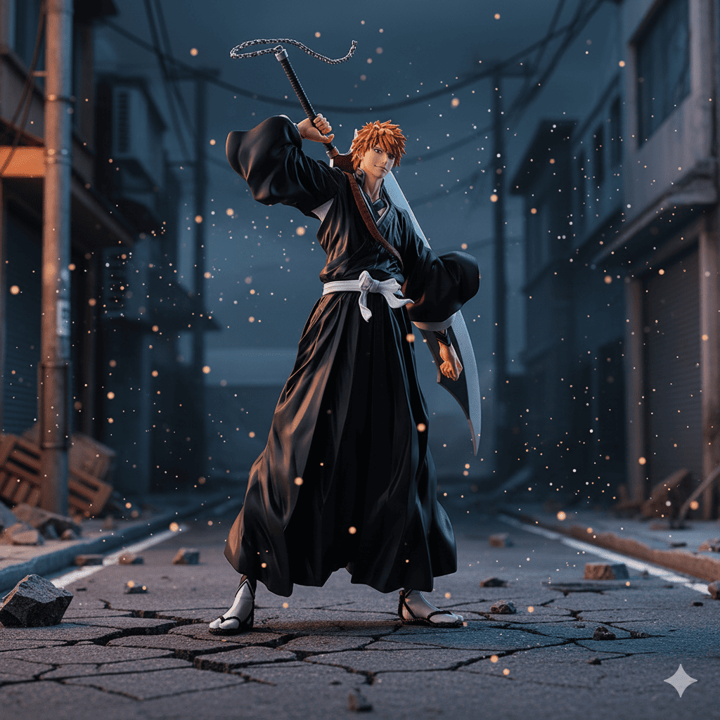 Figurine Bleach Ichigo Kurosaki Grandista - EE Distribution