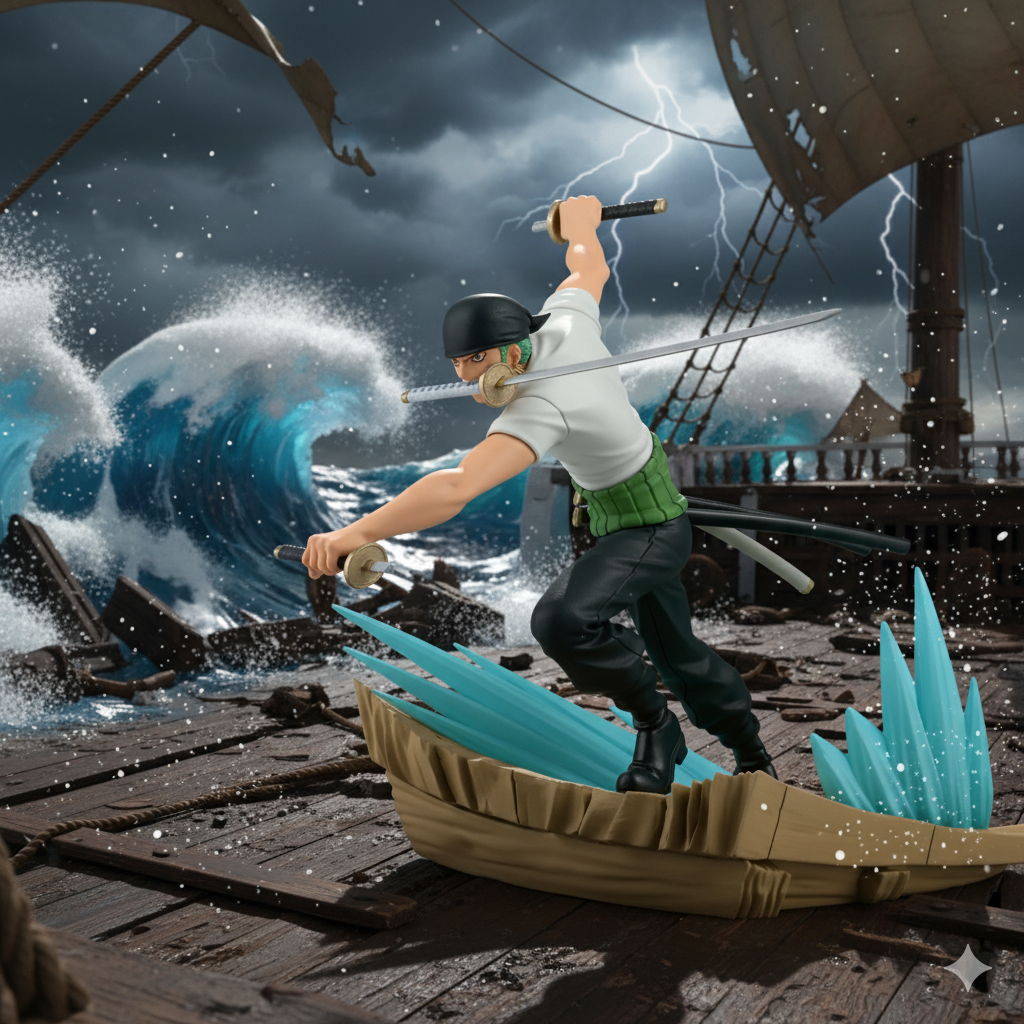 Figurine One Piece Roronoa ZORO Senkozekkei