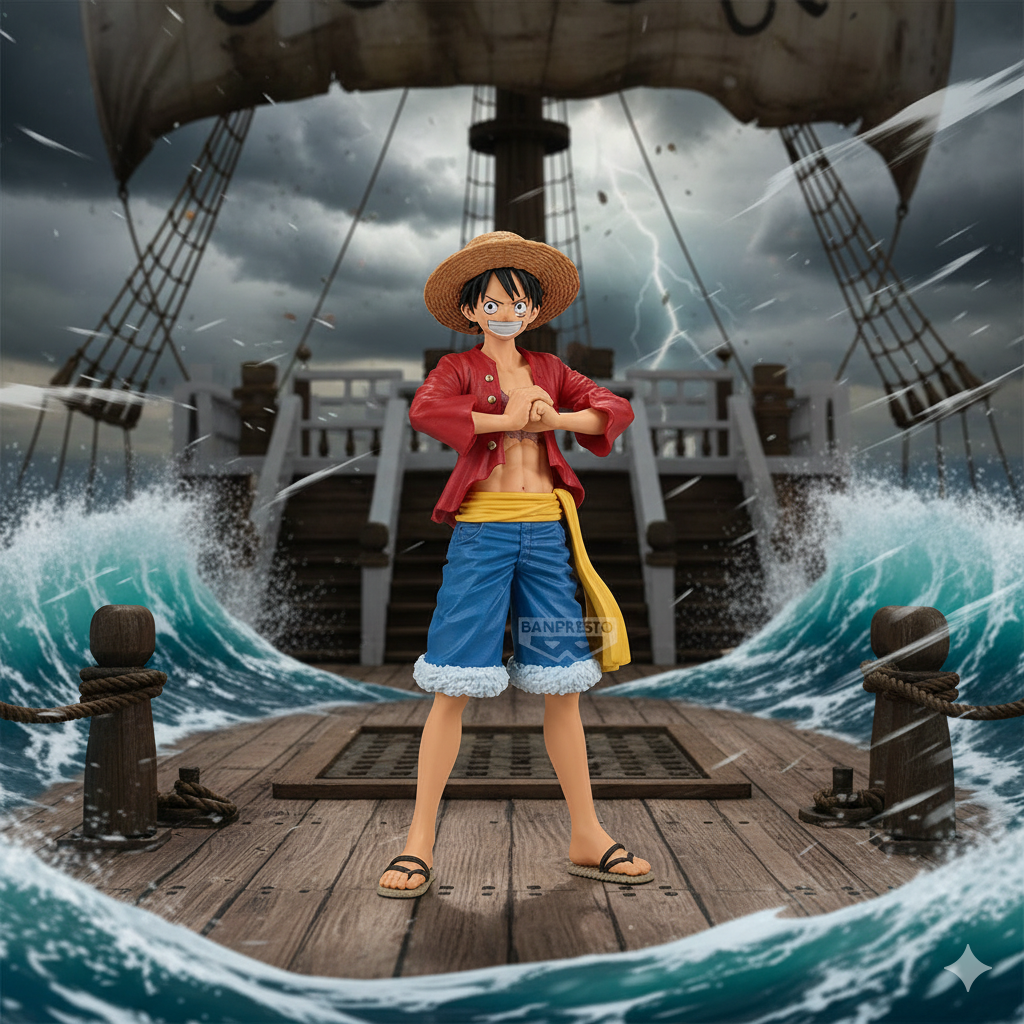 Figurine One Piece - Monkey D. Luffy Grandline Series