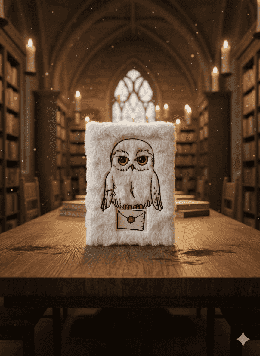 Carnet A5 Harry Potter Hedwig