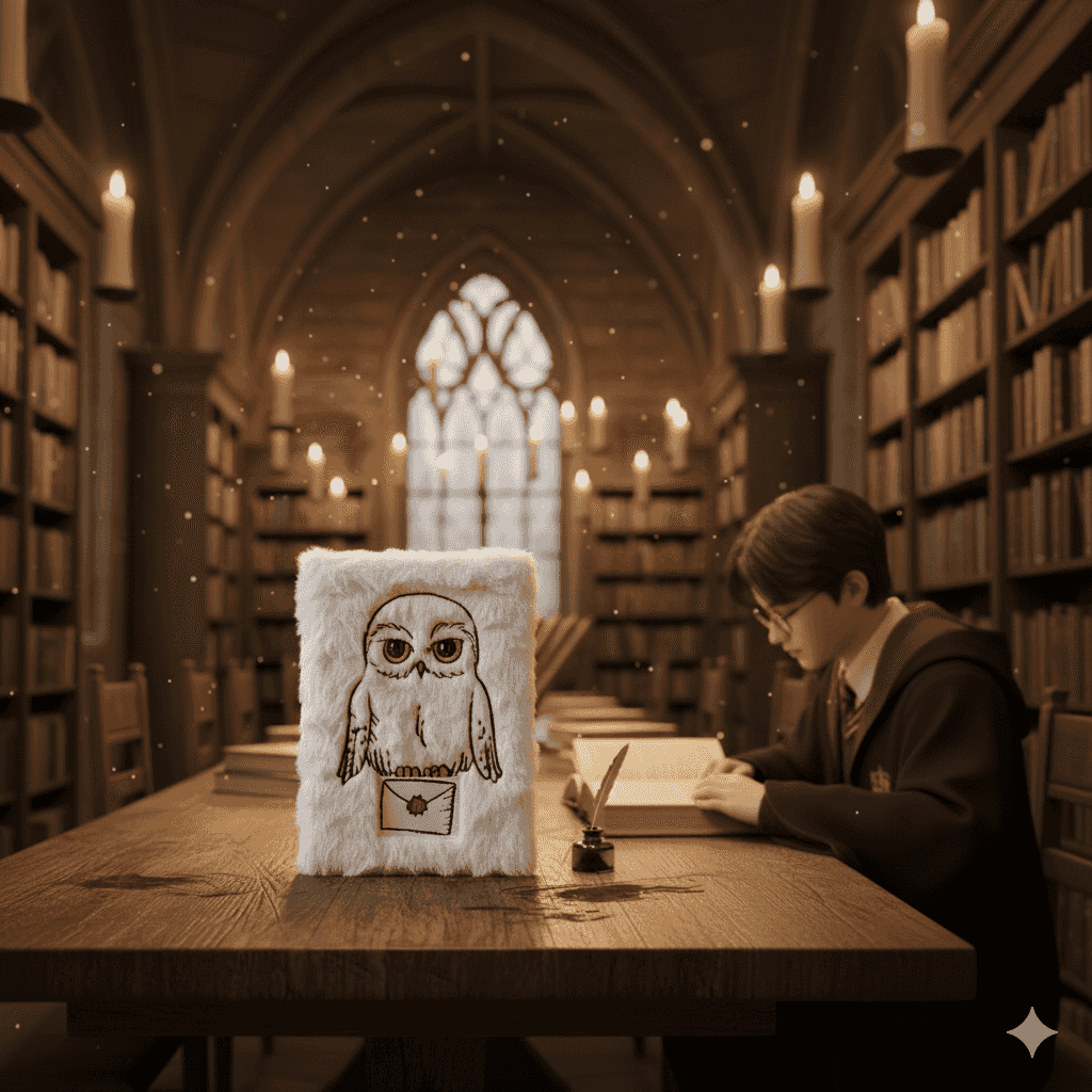 Carnet A5 Harry Potter Hedwig