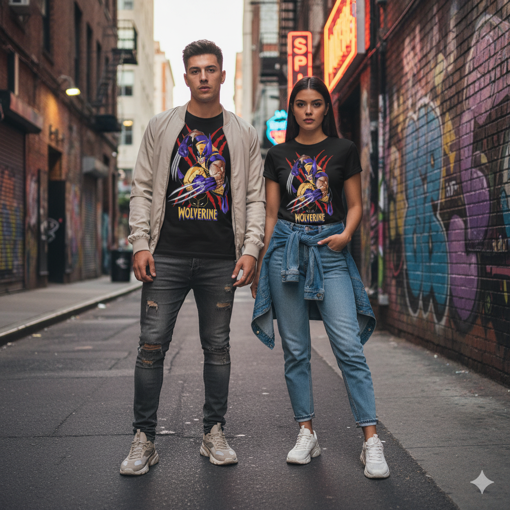 Tshirt X-Men Wolverine