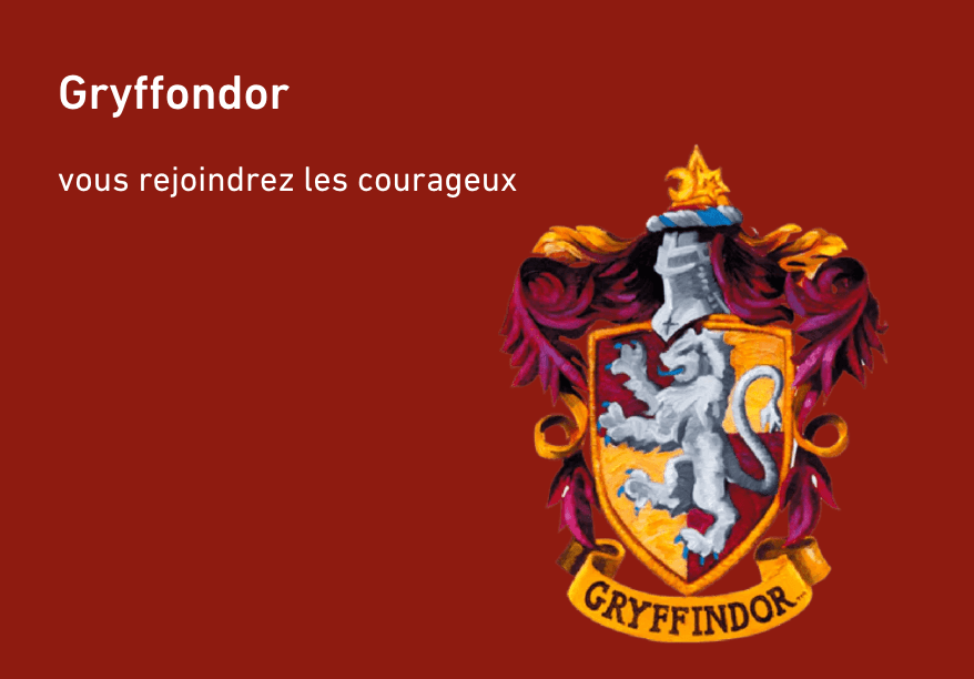 Harry Potter Gryffondor