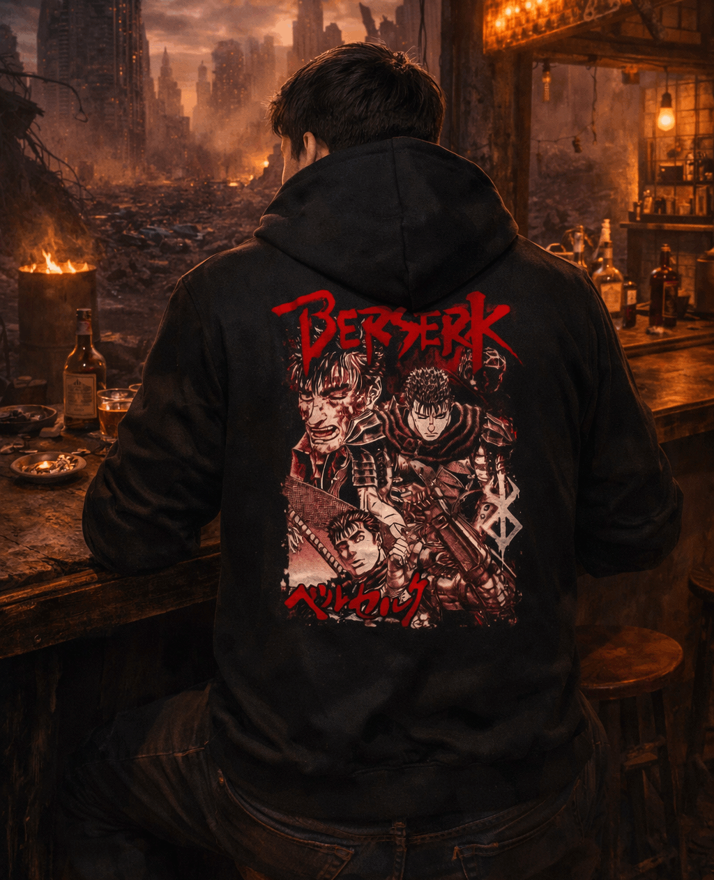 Sweat Berserk – Esprit du Guerrier