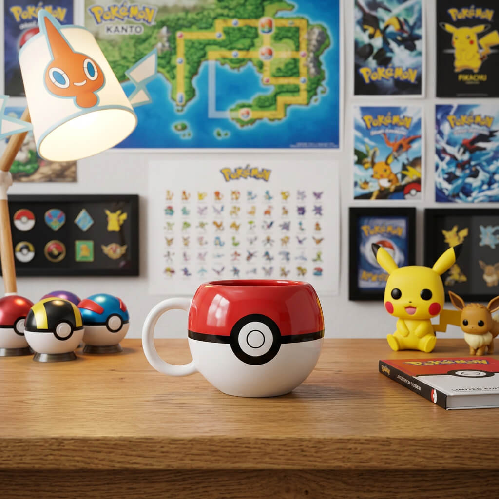 Mug 3D Nintendo Pokémon Pokeball