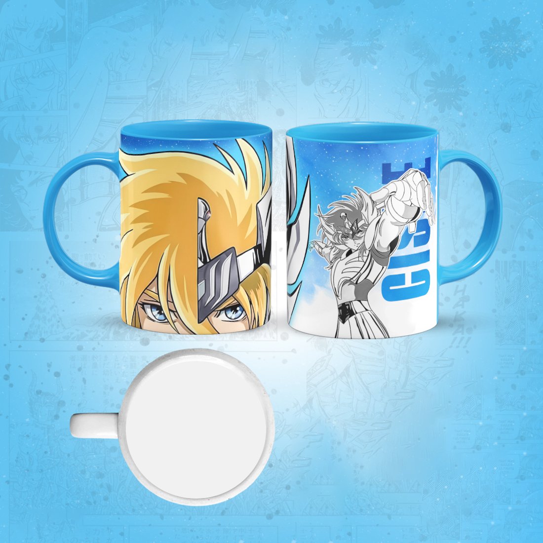 Mug Les Chevaliers du Zodiaque Hyoga du Cygne