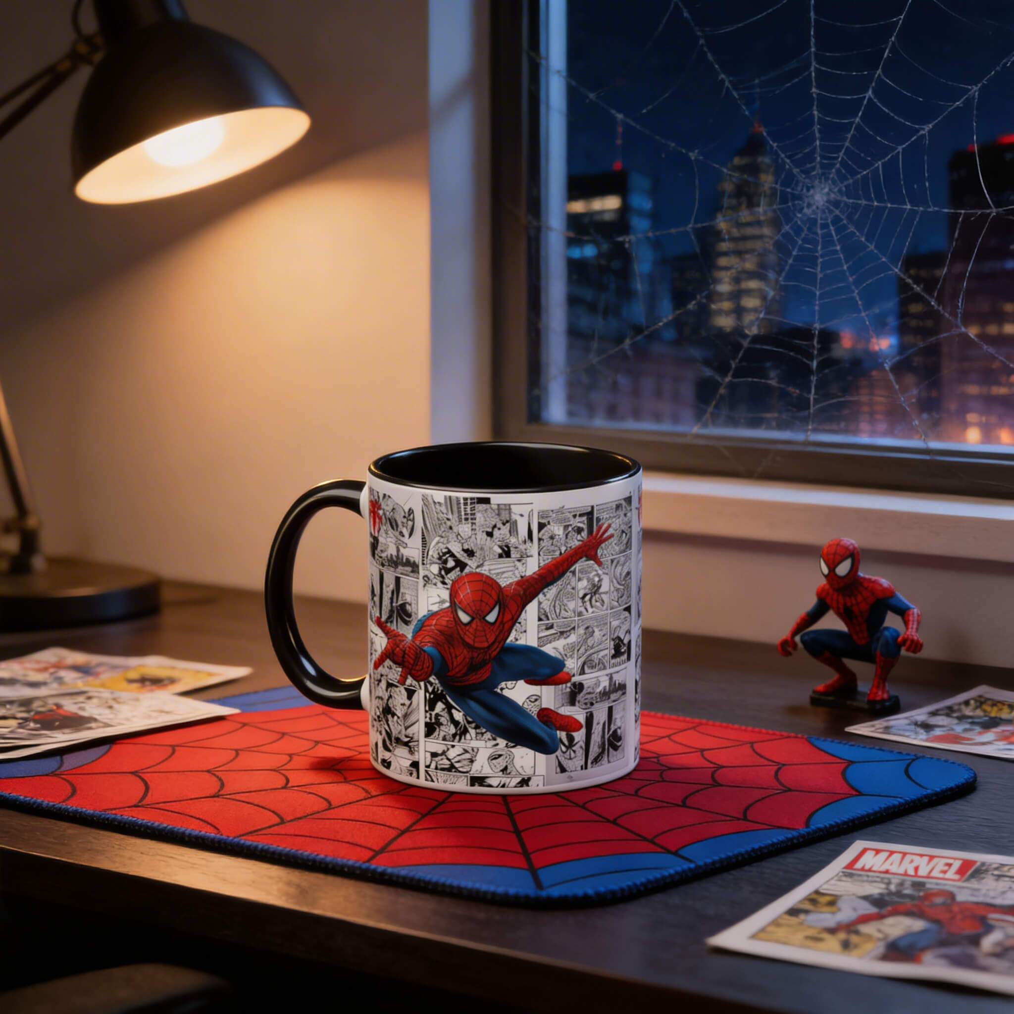 Mug Spider-Man From the Pages of Marvel