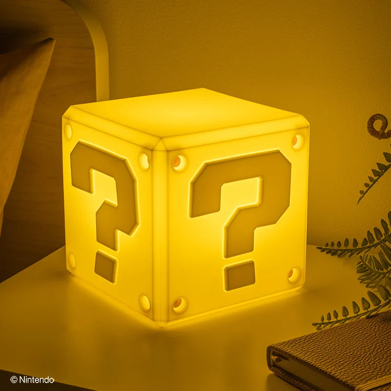 Lampe Nintendo Super Mario Question SquishyGlo Rechargeable