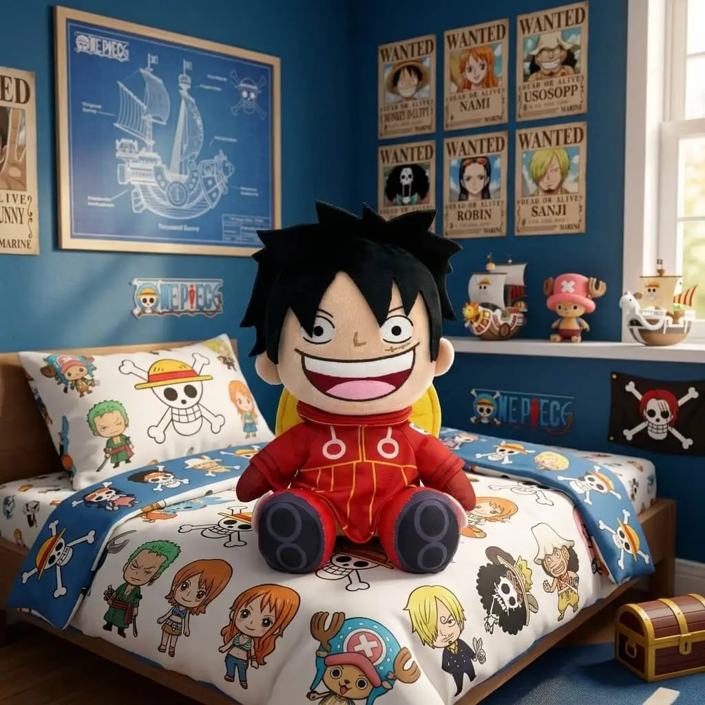 Peluche One Piece Luffy Egghead