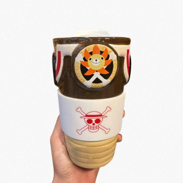 Mug de voyage céramique One Piece Thousand Sunny - Geek Store
