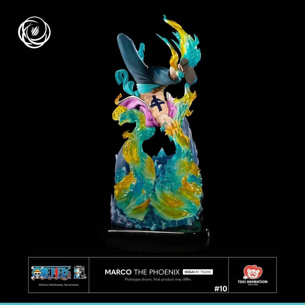 Statue Résine 1/6 By Tsume 37cm ONE PIECE Marco The Phoenix