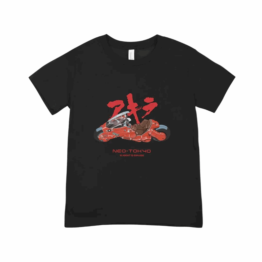 T-shirt Akira – Kaneda & sa moto légendaire - Geek Store