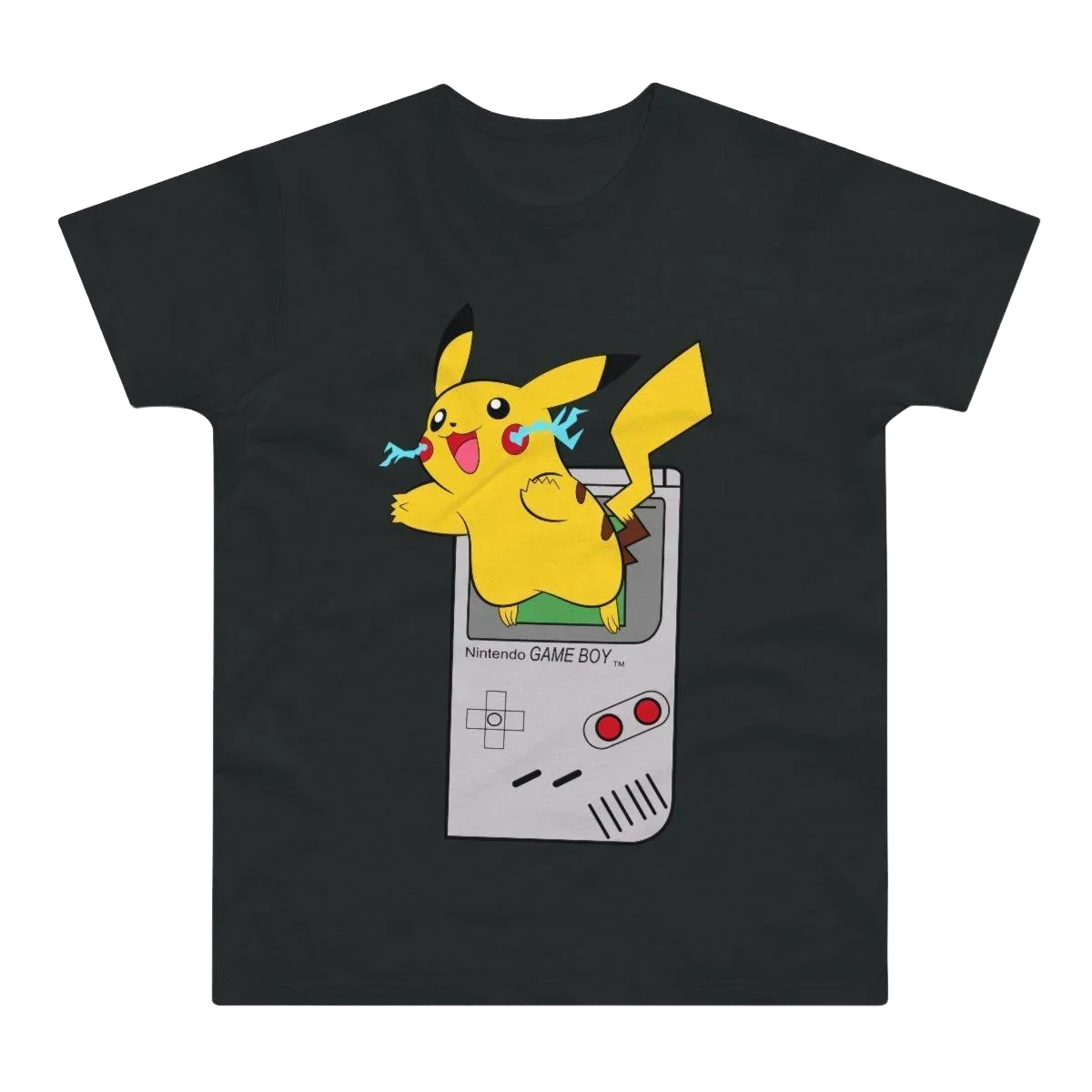 Tshirt Pikachu Game Boy