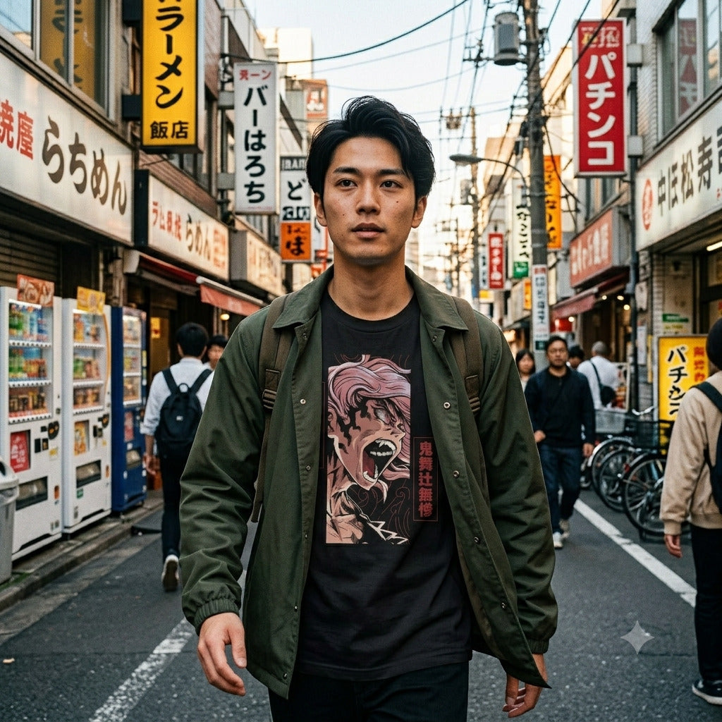 Tshirt Demon Slayer – Muzan Kibutsuji