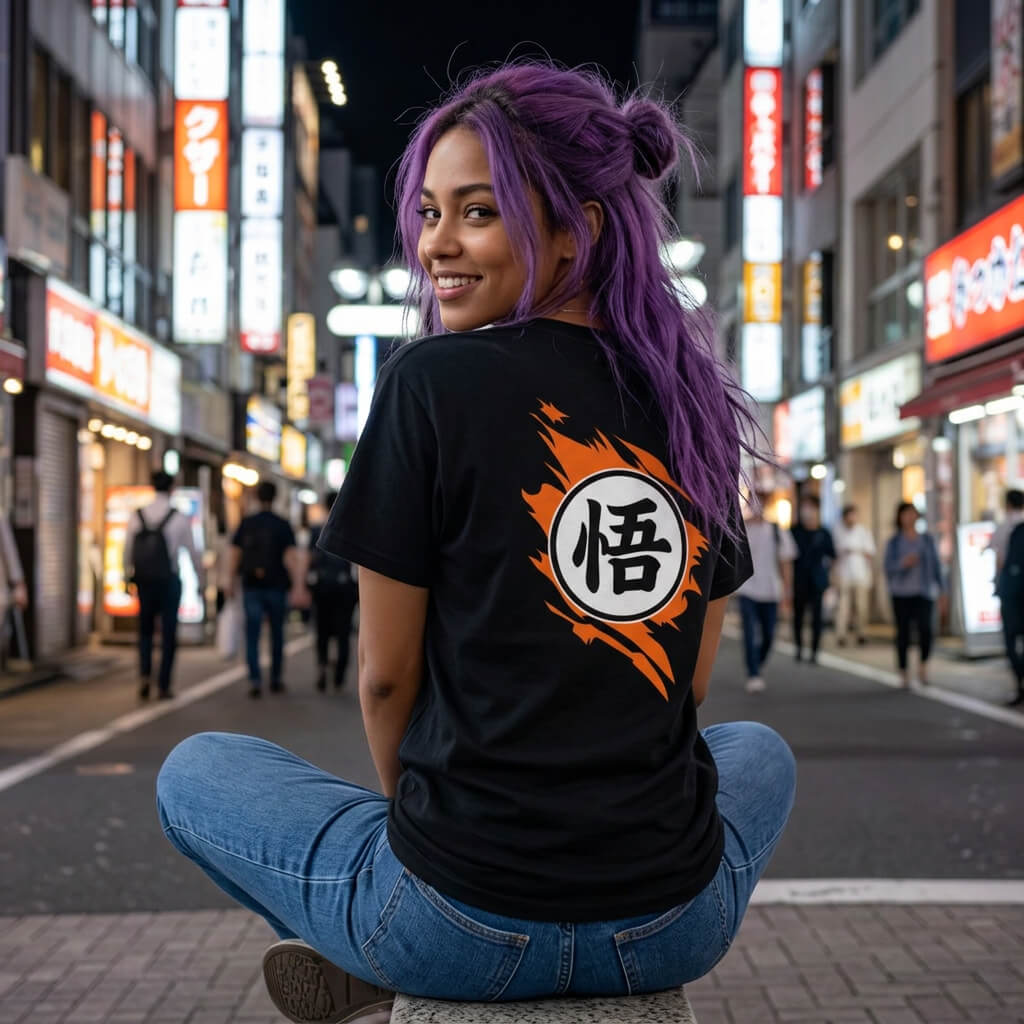 Tshirt Dragon Ball Kame Symbol