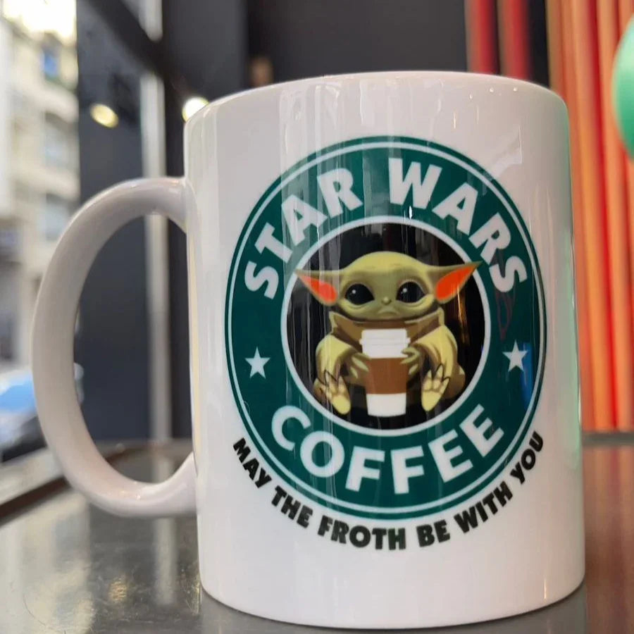 Mug Star Wars Bébé Yoda Coffee