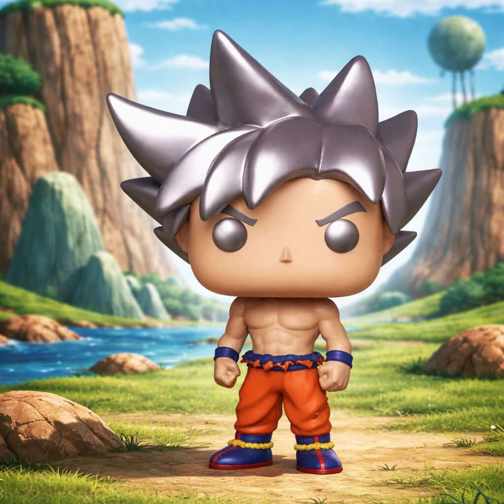 Figurine POP Dragon Ball Z modèle Goku (Ultra Instinct) - Geek Store