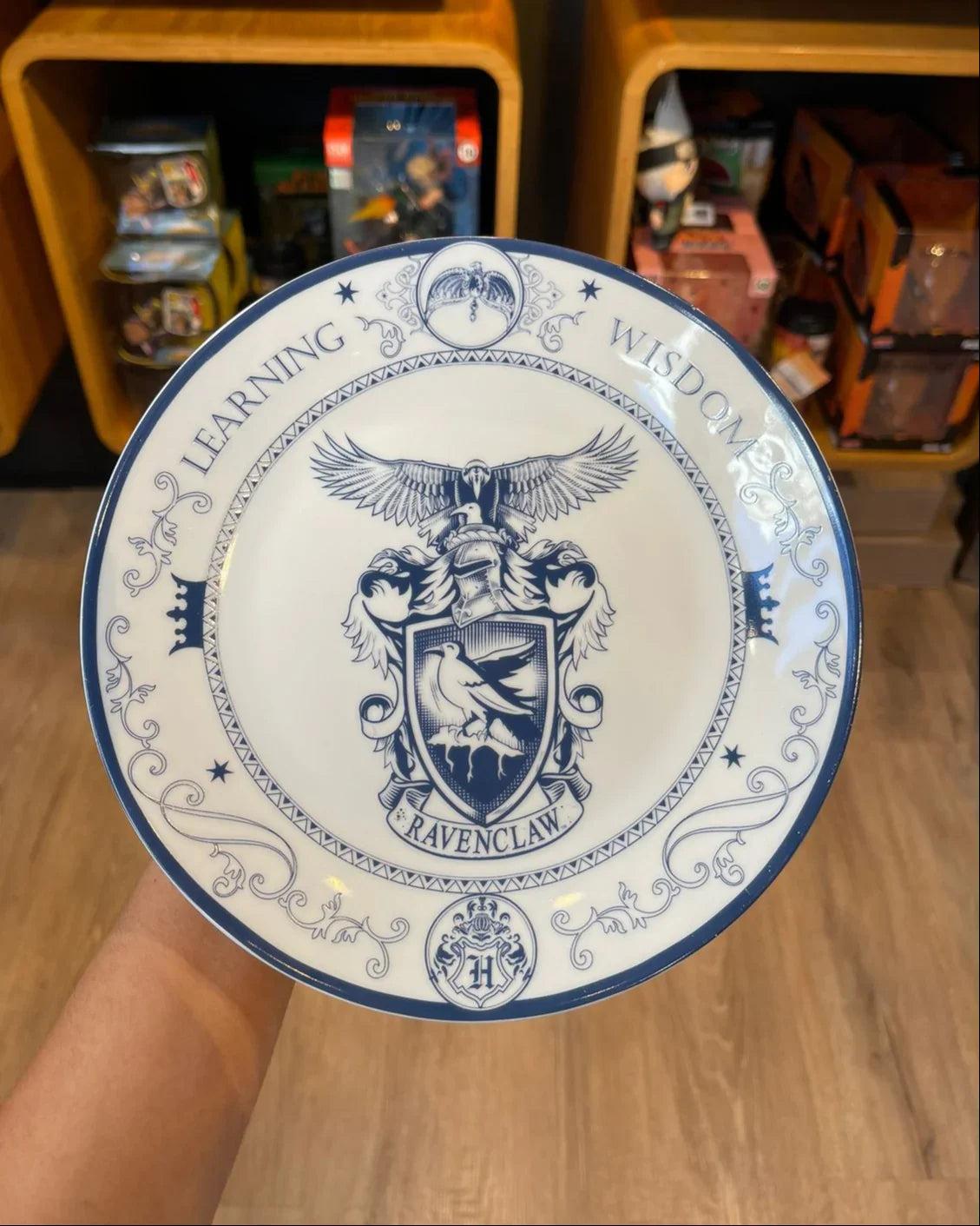Set de 4 Assiettes Harry Potter Maisons Poudlard - Geek Store