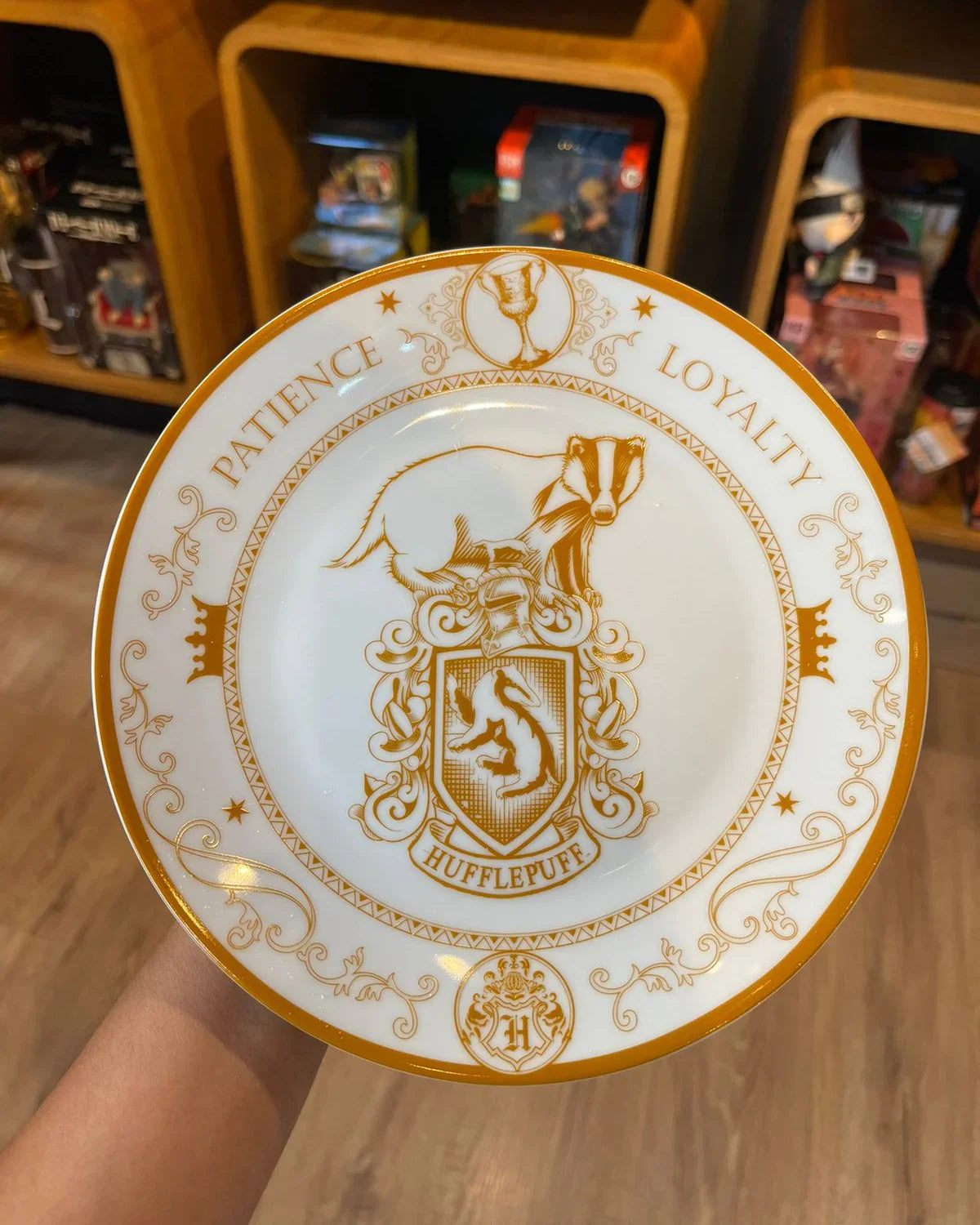 Set de 4 Assiettes Harry Potter Maisons Poudlard - Geek Store