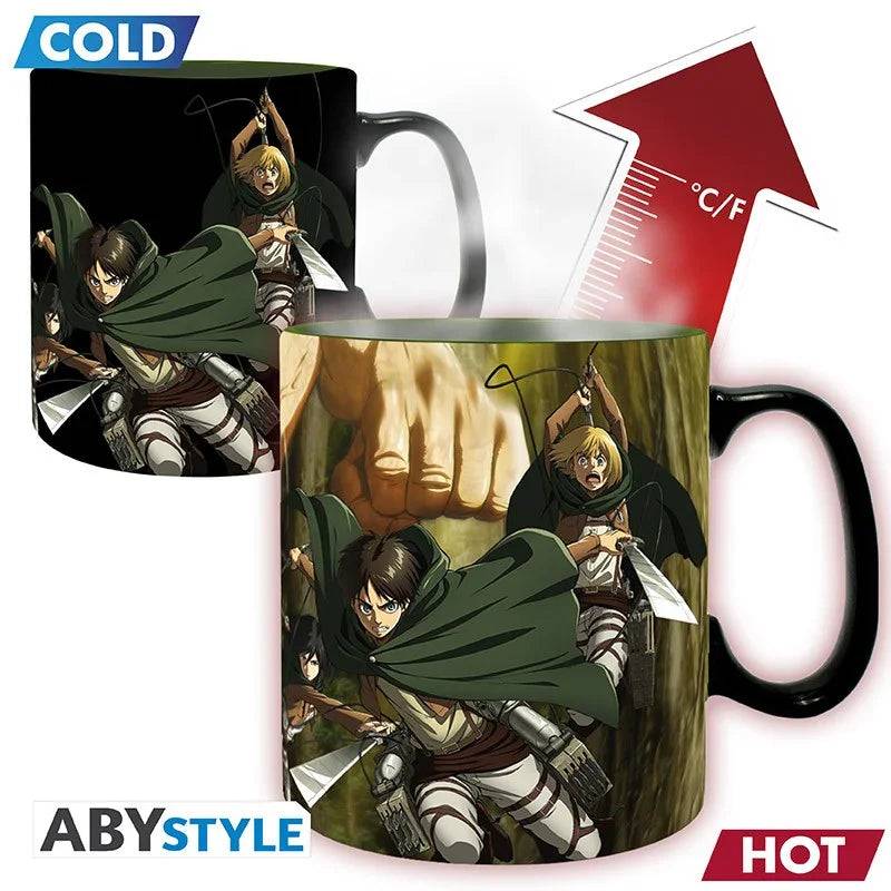 Mug Heat Change l'attaque des titans