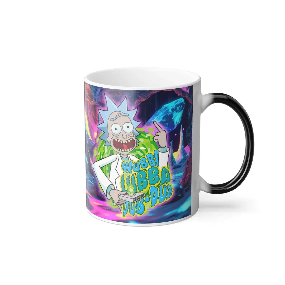 Mug Heat change Rick & Morty Wubba Lubba Dub Dub