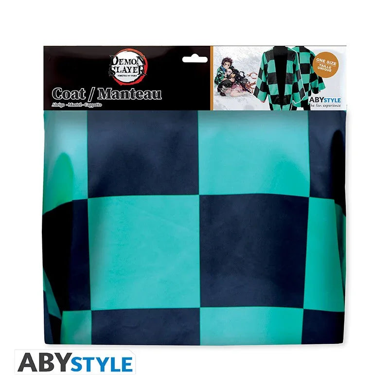Veste Réplique Demon Slayer Tanjiro Haori de Tanjiro - Geek Store