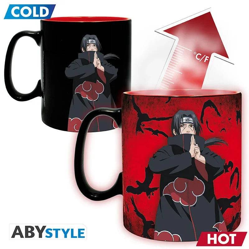 Coffret Naruto Shippuden Mug Heat Change + Coaster - Geek Store