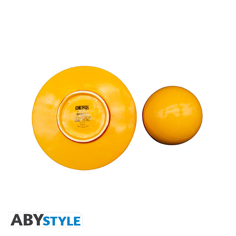 Bol et Soucoupe One Piece Chapeau de Paille