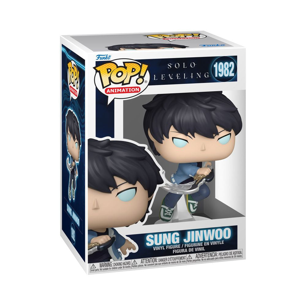 Figurine POP Animation One Piece Sung Jinwoo with Chase - Geek Store
