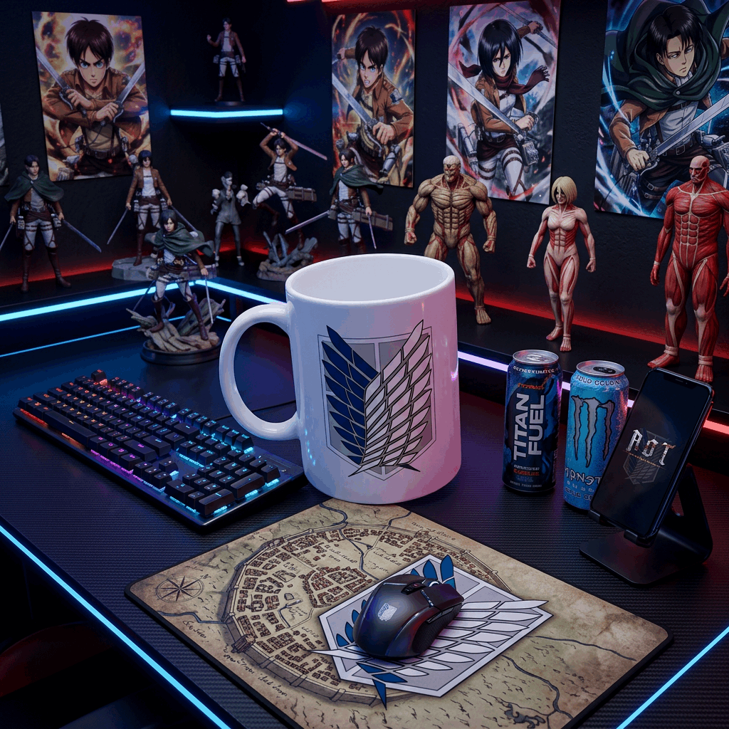 Mug Attak ON Titan Symbole Scout