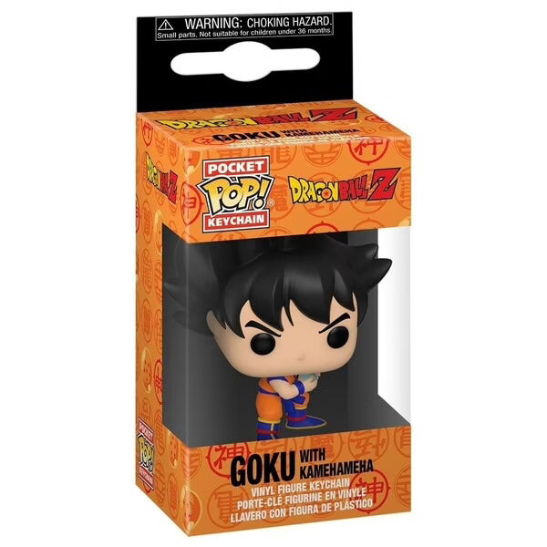 Porte-clés Funko Pocket Pop! Dragon Ball Z – Goku w/ Kamehameha