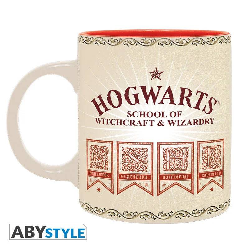 Pck Mug 320ml + Porte-clés + Cahier Harry Potter Poudlard - Geek Store