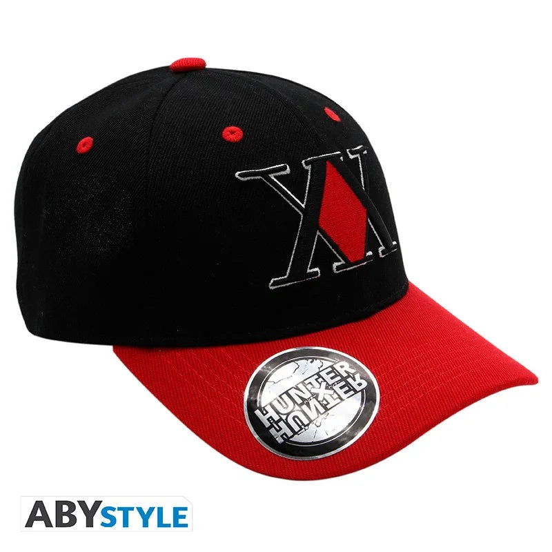 Casquette Hunter X Hunter Noir & Rouge - Geek Store