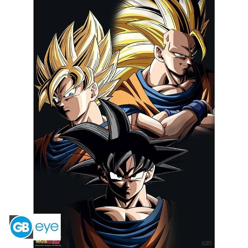 Set 2 Posters Dragon Ball Goku & Shenron - Geek Store