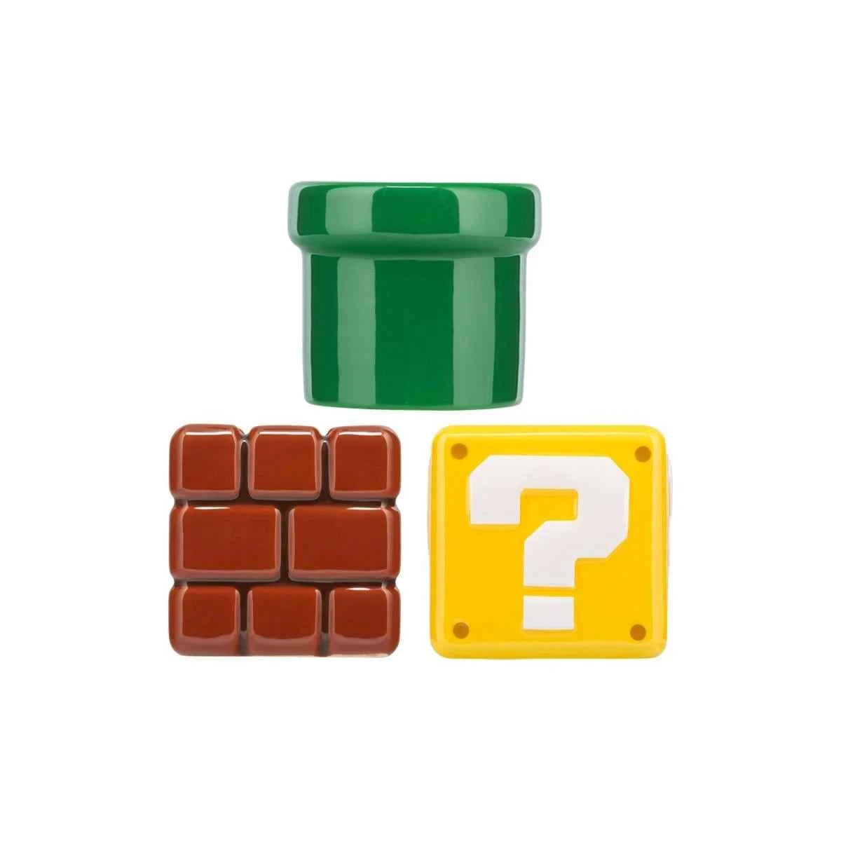 Set de 3 Mini Pots Décoratifs Nintendo Super Mario