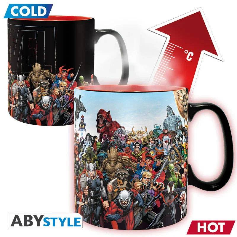 Mug Heat Change Héros Marvel - Geek Store