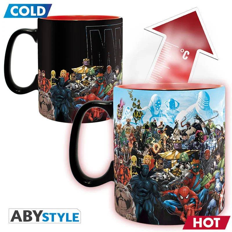 Mug Heat Change Héros Marvel - Geek Store